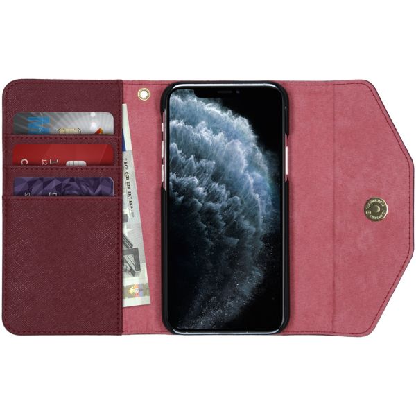 iDeal of Sweden Mayfair Clutch iPhone 11 Pro - Rood