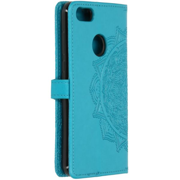 Mandala Bookcase Motorola Moto E6 Play - Turquoise