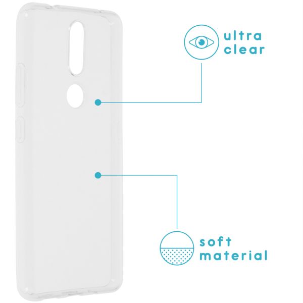 imoshion Softcase Backcover Nokia 2.4 - Transparant