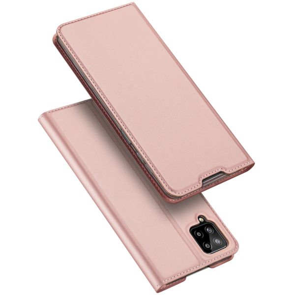 Dux Ducis Slim Softcase Bookcase Samsung Galaxy A12 - Rosé Goud