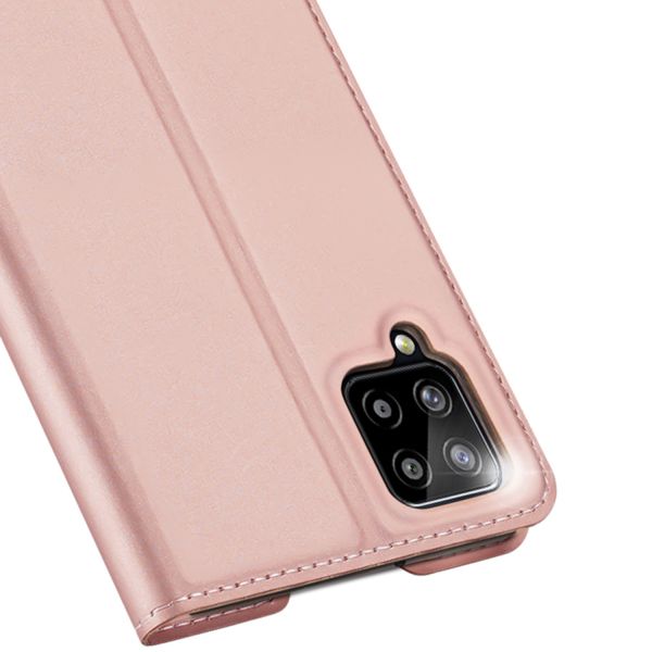 Dux Ducis Slim Softcase Bookcase Samsung Galaxy A12 - Rosé Goud