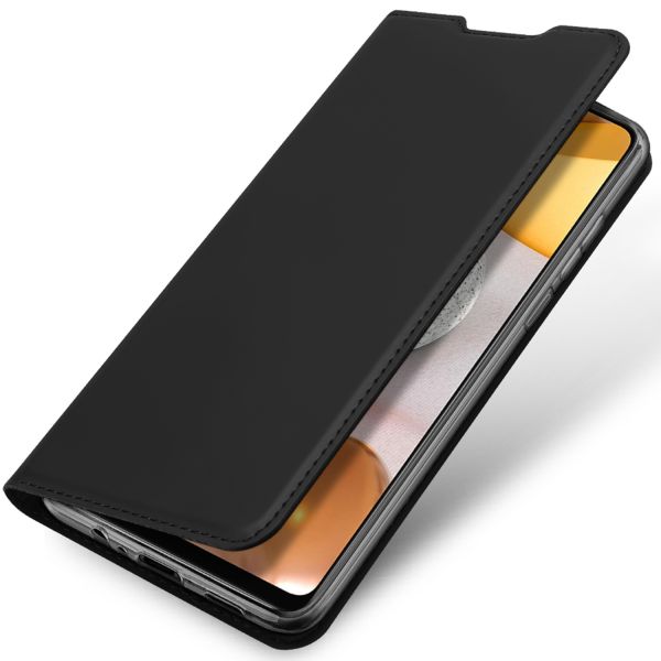 Dux Ducis Slim Softcase Bookcase Samsung Galaxy A12 - Zwart