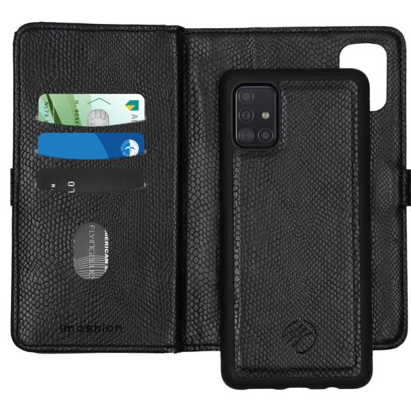 imoshion 2-in-1 Wallet Bookcase Samsung Galaxy A51 - Black Snake