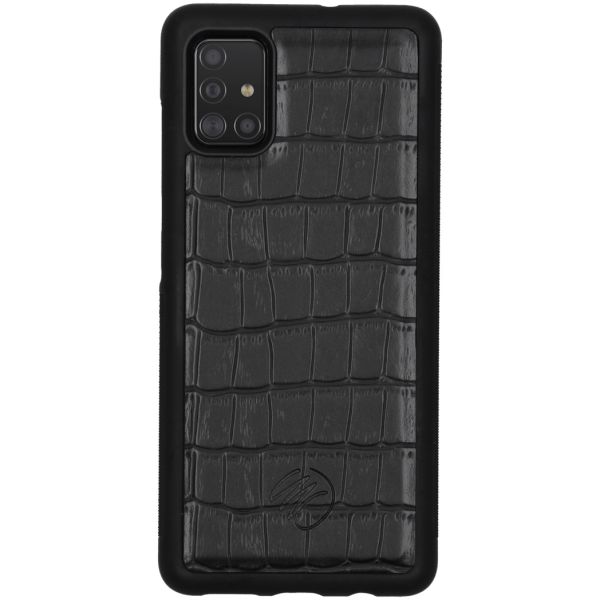 imoshion 2-in-1 Wallet Bookcase Samsung Galaxy A51 - Black Crocodile