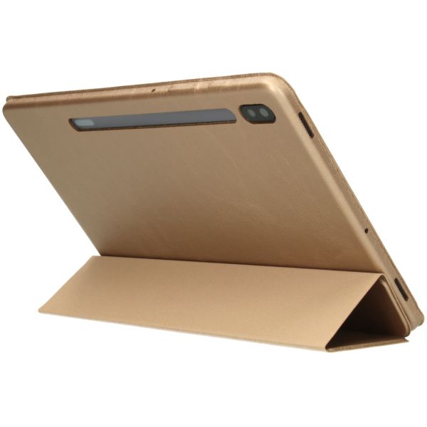 imoshion Luxe Bookcase Samsung Galaxy Tab S6 - Goud