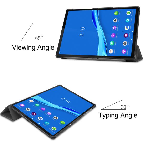 Stand Bookcase Lenovo Tab M10 Plus - Grijs