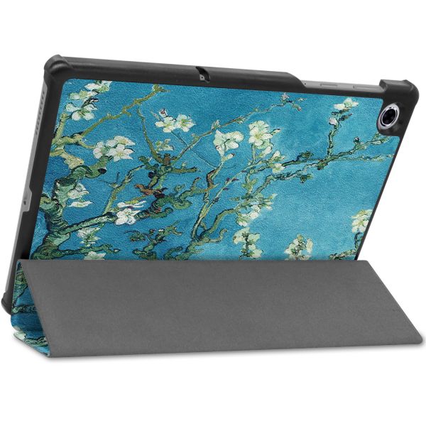 Design Hardcase Bookcase Lenovo Tab M10 Plus - Groene Plant