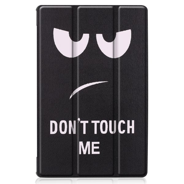 Design Hardcase Bookcase Lenovo Tab M10 Plus - Don't Touch