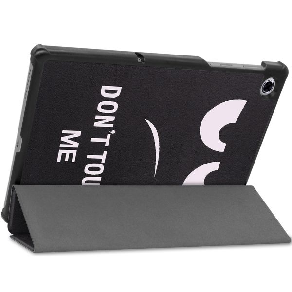 Design Hardcase Bookcase Lenovo Tab M10 Plus - Don't Touch