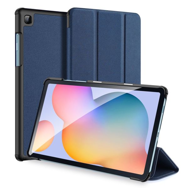 Dux Ducis Domo Bookcase Samsung Galaxy Tab S6 Lite / Tab S6 Lite (2022) - Donkerblauw