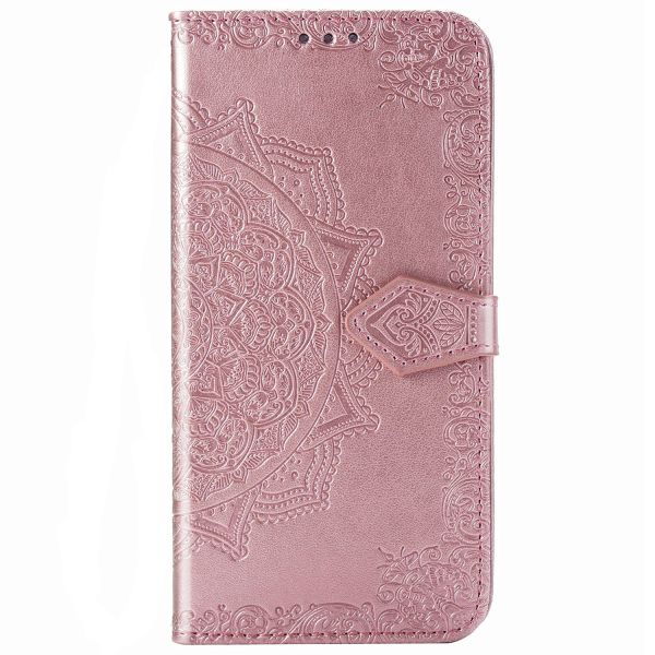 Mandala Bookcase Oppo A5 (2020) / A9 (2020) - Rosé Goud