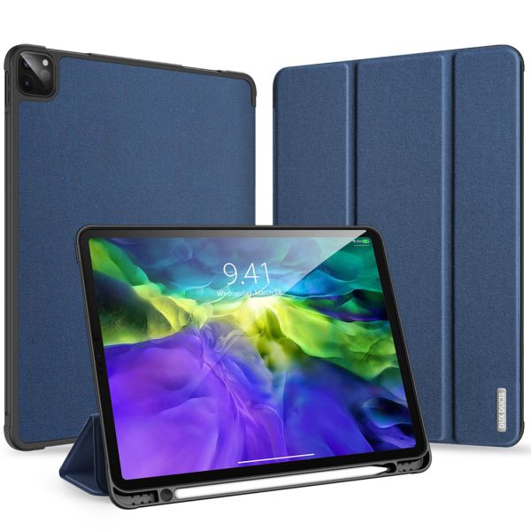 Dux Ducis Domo Bookcase iPad Pro 11 (2022) / Pro 11 (2021) / Pro 11 (2020) - Donkerblauw