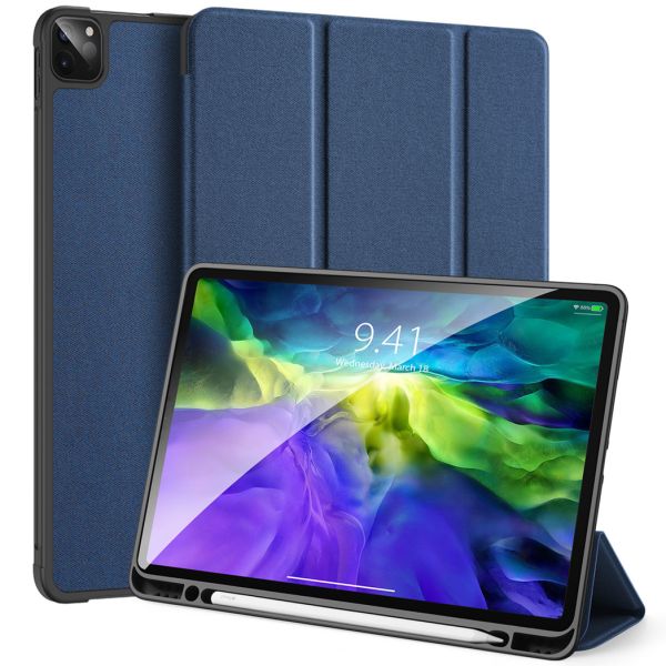 Dux Ducis Domo Bookcase iPad Pro 11 (2022) / Pro 11 (2021) / Pro 11 (2020) - Donkerblauw