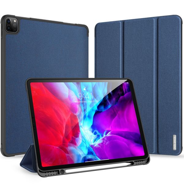 Dux Ducis Domo Bookcase iPad Pro 12.9 (2020) - Donkerblauw