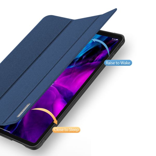 Dux Ducis Domo Bookcase iPad Pro 12.9 (2020) - Donkerblauw