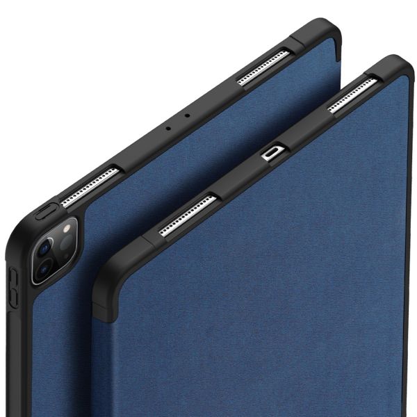 Dux Ducis Domo Bookcase iPad Pro 12.9 (2020) - Donkerblauw