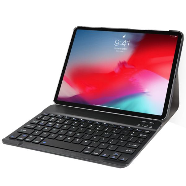 Bluetooth Keyboard Bookcase QWERTY iPad Pro 11 (2020) - Zwart