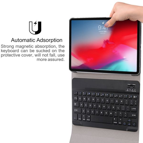 Bluetooth Keyboard Bookcase QWERTY iPad Pro 11 (2020) - Zwart