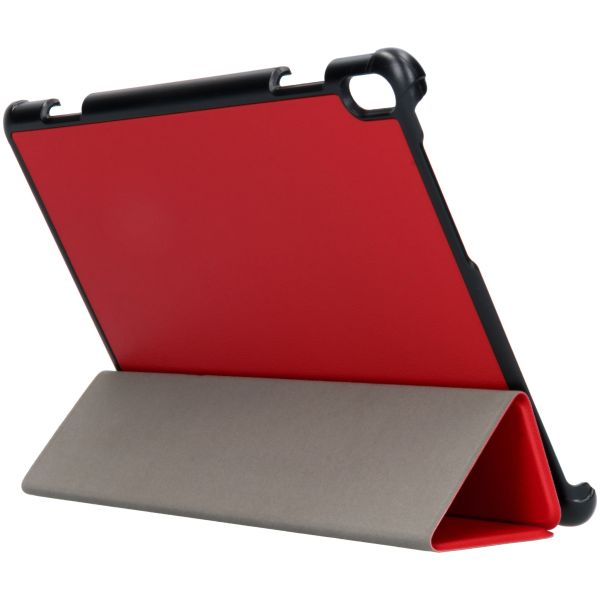 Stijlvolle Bookcase Lenovo Tab P10 - Rood