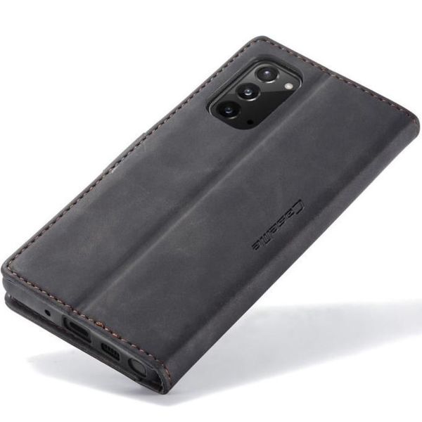 CaseMe Bookcase Samsung Galaxy Note 20 Ultra - Zwart