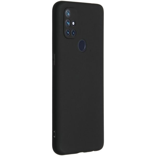 imoshion Color Backcover OnePlus Nord N10 5G - Zwart