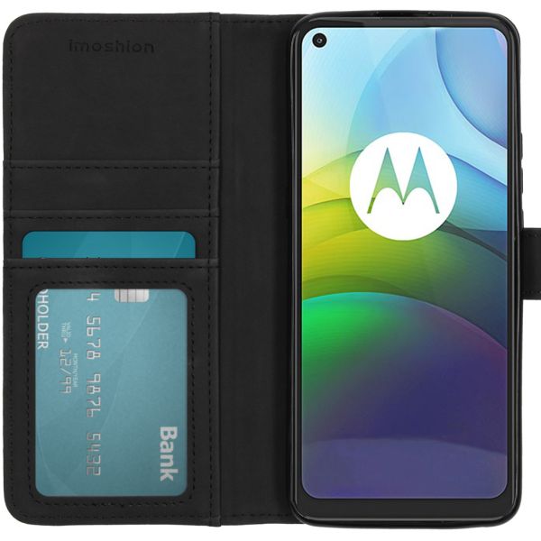 imoshion Luxe Bookcase Motorola Moto G9 Power - Zwart