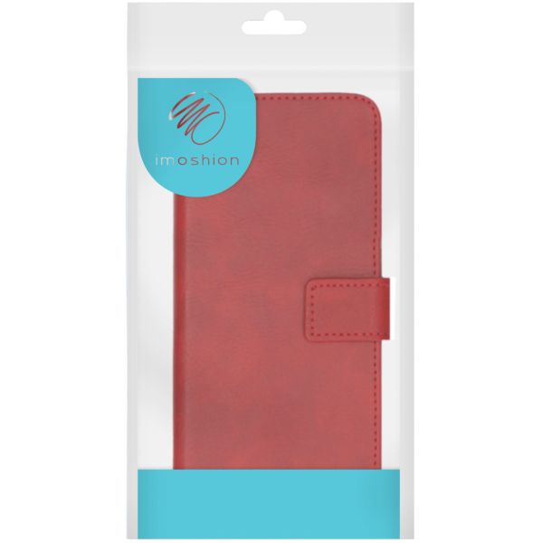 imoshion Luxe Bookcase Samsung Galaxy A12 - Rood