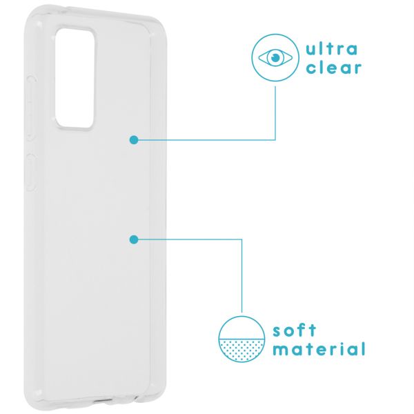 imoshion Softcase Backcover Samsung Galaxy A52(s) (5G/4G) - Transparant