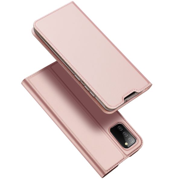 Dux Ducis Slim Softcase Bookcase Samsung Galaxy A02s - Rosé Goud