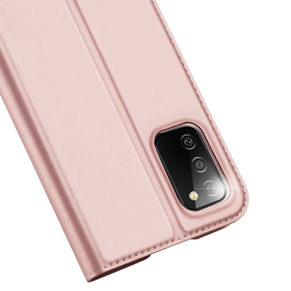 Dux Ducis Slim Softcase Bookcase Samsung Galaxy A02s - Rosé Goud