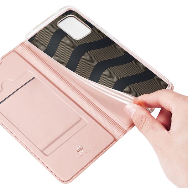 Dux Ducis Slim Softcase Bookcase Samsung Galaxy A02s - Rosé Goud