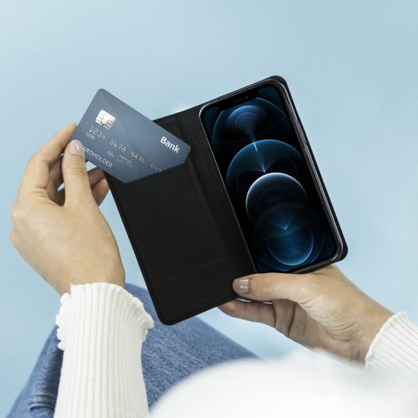 imoshion Slim Folio Bookcase Samsung Galaxy A12 - Donkerblauw