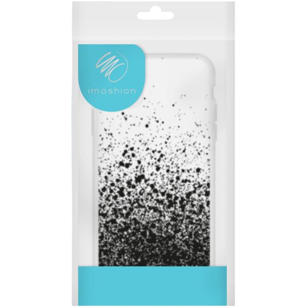 imoshion Design hoesje iPhone 12 Mini - Spetters - Zwart