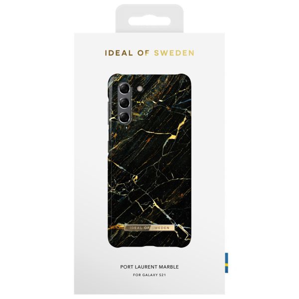 iDeal of Sweden Fashion Backcover Samsung Galaxy S21 - Port Laurent Marble