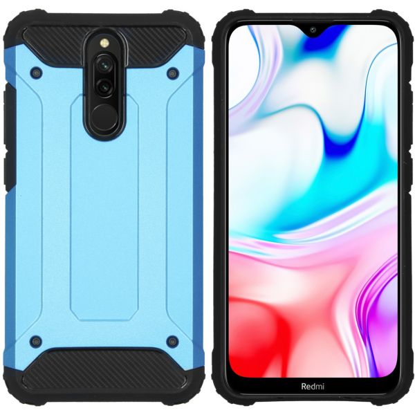 imoshion Rugged Xtreme Backcover Xiaomi Redmi 8 - Lichtblauw