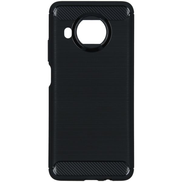 Brushed Backcover Xiaomi Mi 10T Lite - Zwart