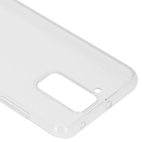 Softcase Backcover Xiaomi Redmi Note 9 - Transparant