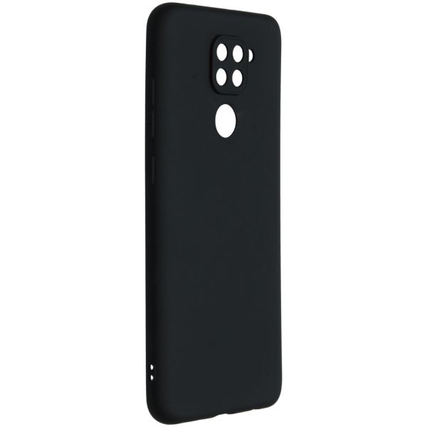 imoshion Color Backcover Xiaomi Redmi Note 9 - Zwart