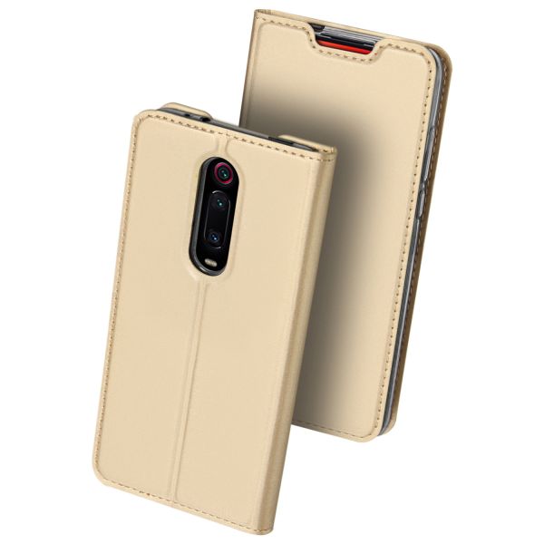 Dux Ducis Slim Softcase Bookcase Xiaomi Mi 9T (Pro) - Goud