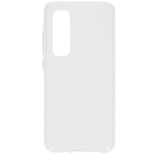 Softcase Backcover Xiaomi Mi Note 10 Lite - Transparant