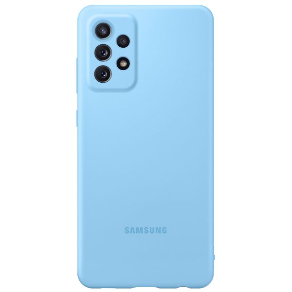 Samsung Originele Silicone Backcover Galaxy A72 - Blauw