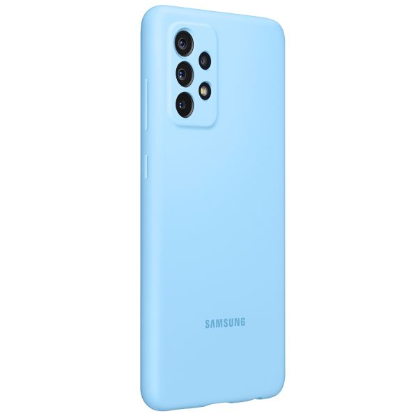 Samsung Originele Silicone Backcover Galaxy A72 - Blauw