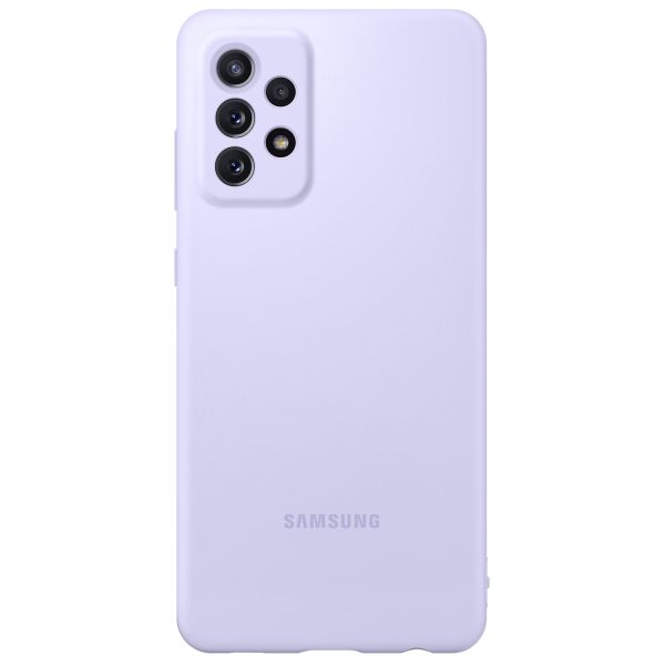 Samsung Originele Silicone Backcover Galaxy A72 - Paars