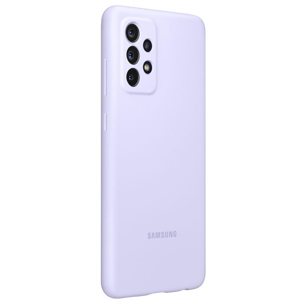 Samsung Originele Silicone Backcover Galaxy A72 - Paars