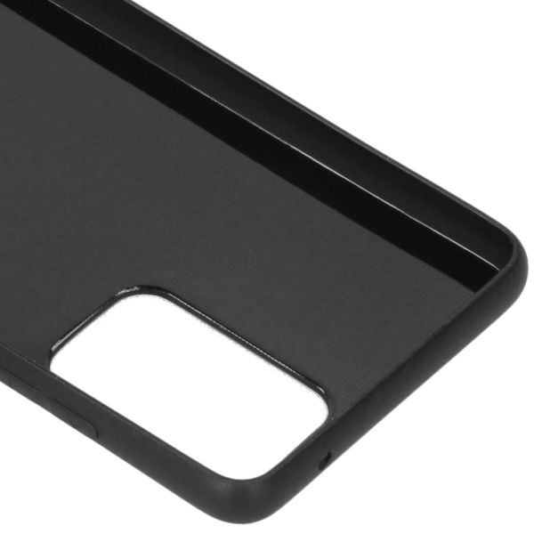 Carbon Softcase Backcover Samsung Galaxy A52(s) (5G/4G) - Zwart