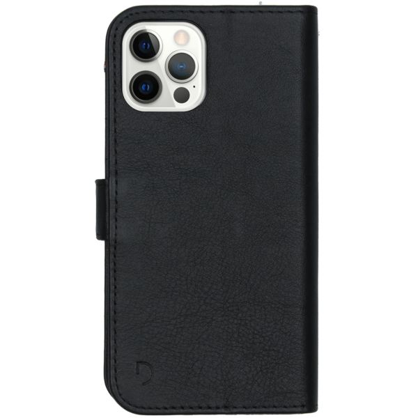 Decoded 2 in 1 Leather Detachable Wallet iPhone 12 (Pro) - Zwart