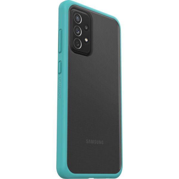 OtterBox React Backcover Samsung Galaxy A72 - Transparant / Blauw