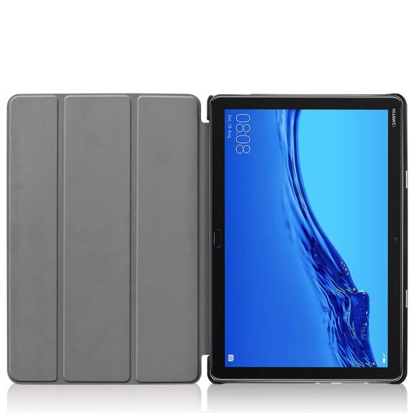 imoshion Trifold Bookcase Huawei MediaPad M5 Lite 10.1 inch - Zwart