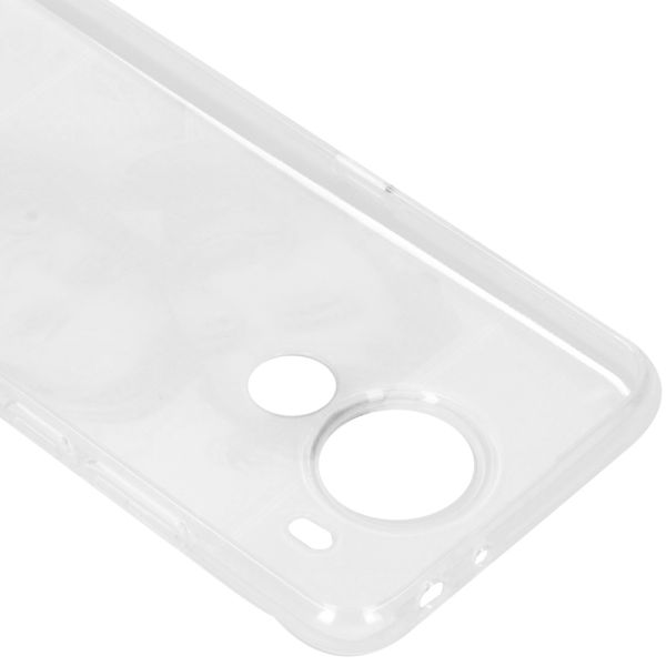 Ontwerp je eigen Nokia 5.4 gel hoesje - Transparant