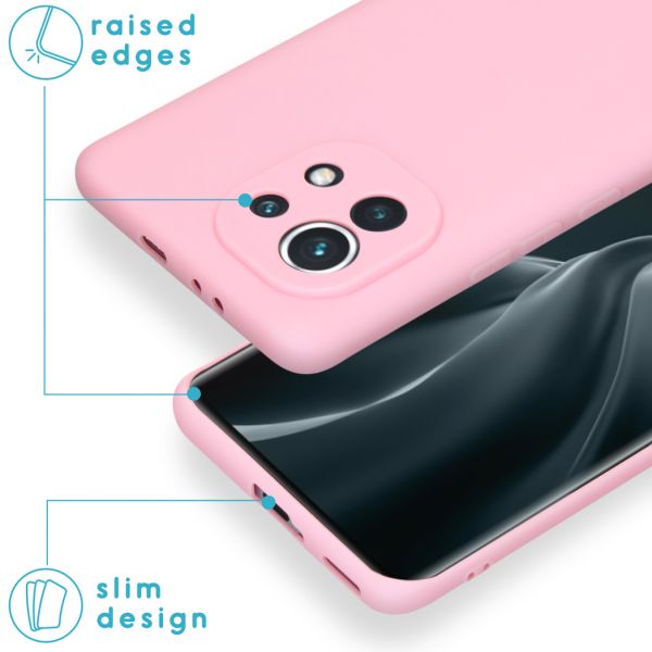 imoshion Color Backcover Xiaomi Mi 11 - Roze